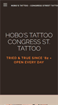 Mobile Screenshot of hobostattoo.com